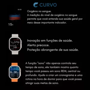 Smartwatch Ultra 4 Plus AMOLED 49mm - Tecnologia e Estilo no Seu Pulso - Imagem 5