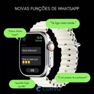 Smartwatch Ultra 4 Plus AMOLED 49mm - Tecnologia e Estilo no Seu Pulso - Imagem 3