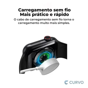 Smartwatch Watch X Pro Tela AMOLED 2.1” 45mm ChatGPT GPS Chamadas Bluetooth – Lançamento 2025 - Imagem 4