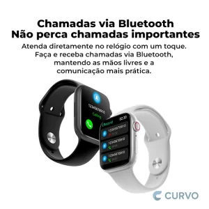 Smartwatch Watch X Pro Tela AMOLED 2.1” 45mm ChatGPT GPS Chamadas Bluetooth – Lançamento 2025 - Imagem 9