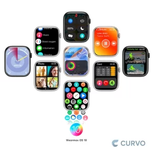 Smartwatch Watch X Pro Tela AMOLED 2.1” 45mm ChatGPT GPS Chamadas Bluetooth – Lançamento 2025 - Imagem 10